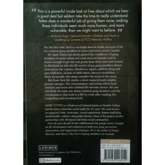 Gang Life: 10 of the Toughest Tell Their Stories by Mark Totten – True Crime PB - Picture 2 of 2